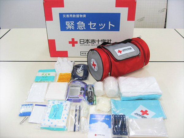 救援物資の緊急セット