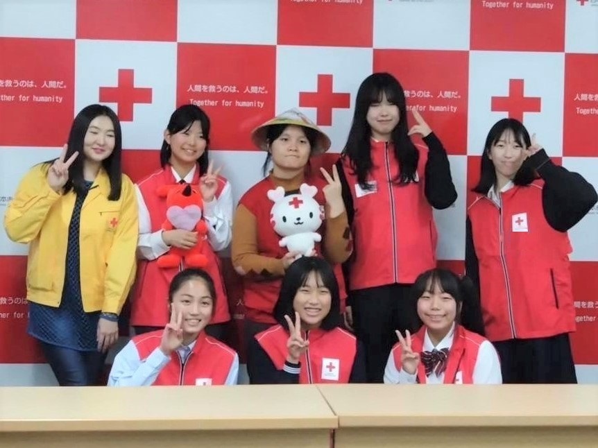 海外青少年赤十字メンバー受入れの写真