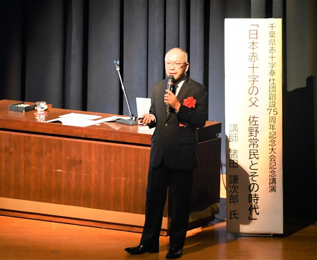 時折笑いを交えながら熱く語る諸田謙二郎氏