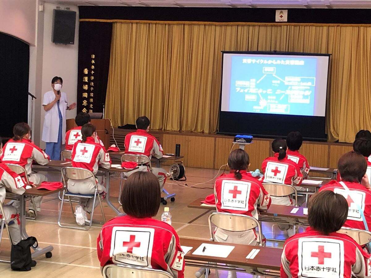 災害救護看護師・主事養成研修会の写真