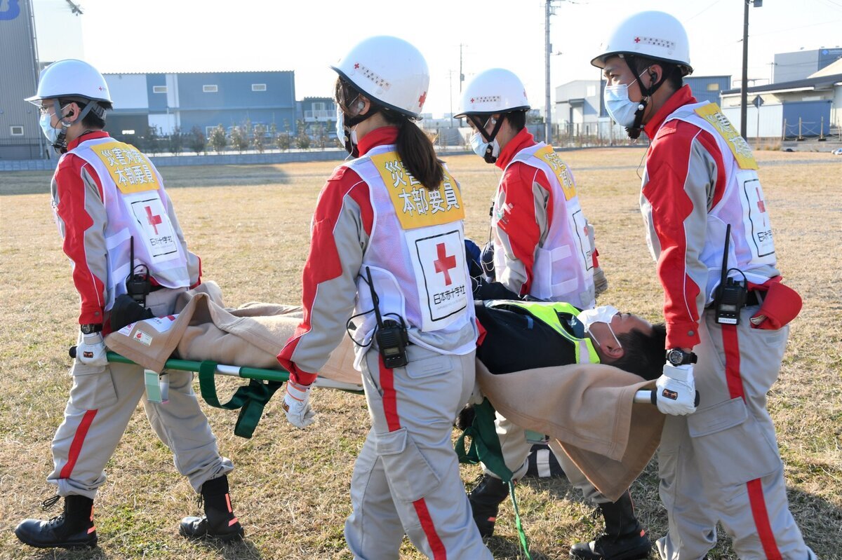 関東管区広域緊急援助隊合同訓練の写真