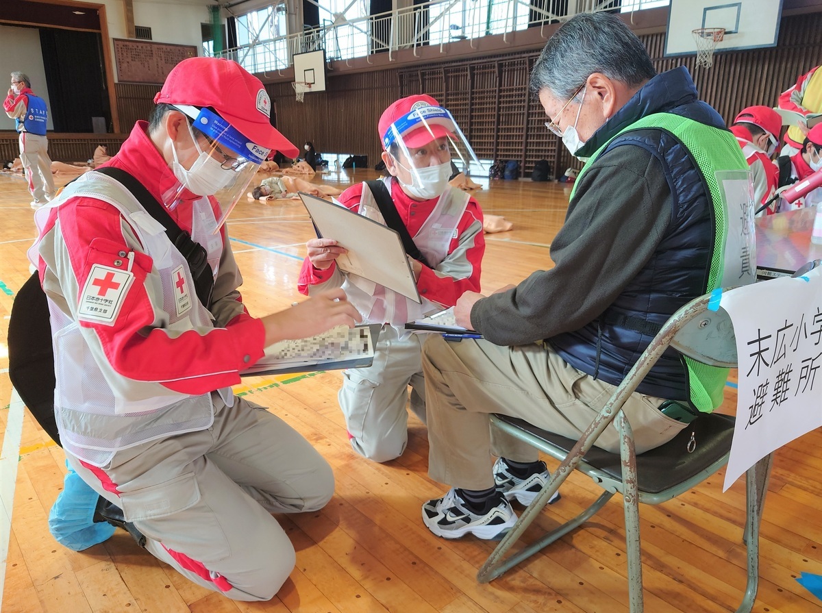 日本赤十字社第2ブロック支部総合訓練の写真