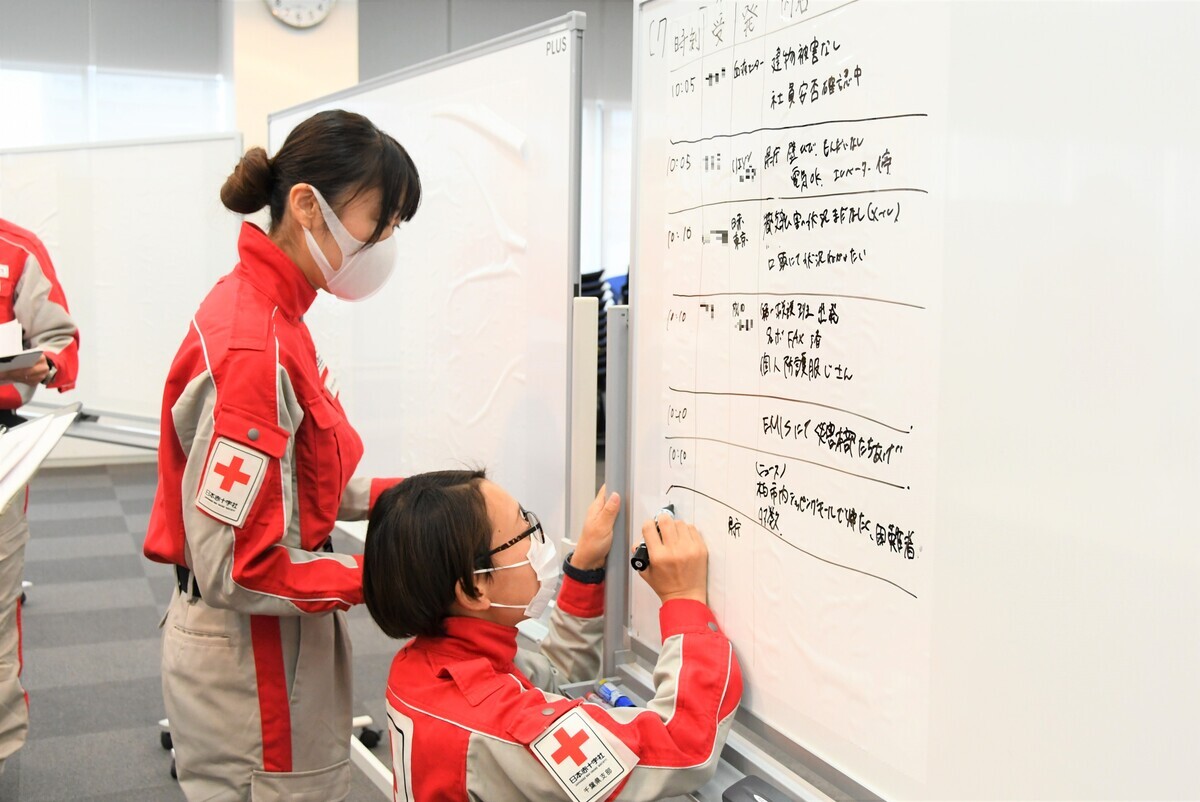 千葉県支部災害対策本部設置運営訓練の写真