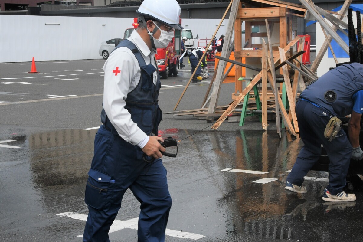 九都県市合同防災訓練の写真