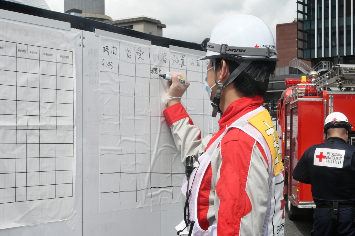 九都県市合同防災訓練の写真